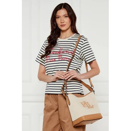 LAUREN RALPH LAUREN Worek WITLEY | z dodatkiem skóry One Size okazyjna cena Gomez Fashion Store