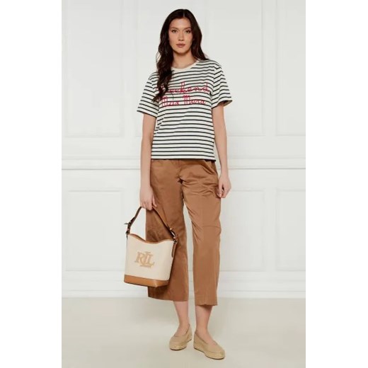 LAUREN RALPH LAUREN Worek WITLEY | z dodatkiem skóry One Size wyprzedaż Gomez Fashion Store