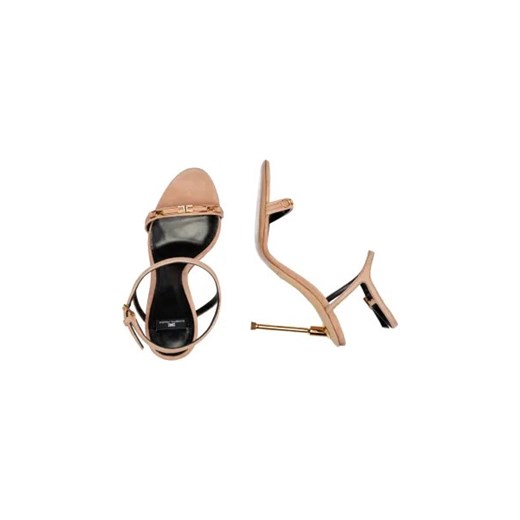 Elisabetta Franchi Skórzane sandały na szpilce Elisabetta Franchi 40 Gomez Fashion Store