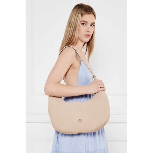 Pinko Skórzane hobo Pinko OS wyprzedaż Gomez Fashion Store