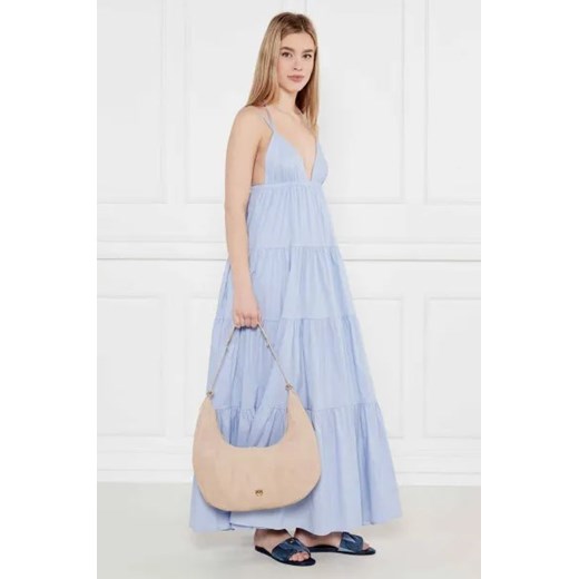 Pinko Skórzane hobo Pinko OS wyprzedaż Gomez Fashion Store