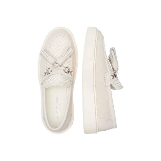 Kurt Geiger Skórzane loafersy MILBANK Kurt Geiger 41 promocyjna cena Gomez Fashion Store
