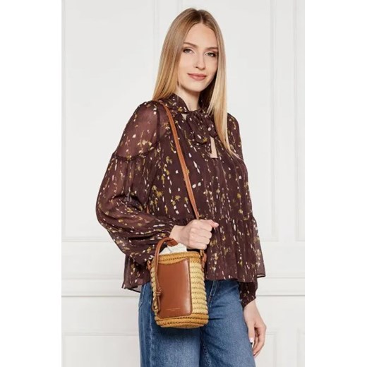 GIANNI CHIARINI Worek Mae | z dodatkiem skóry Gianni Chiarini OS okazyjna cena Gomez Fashion Store