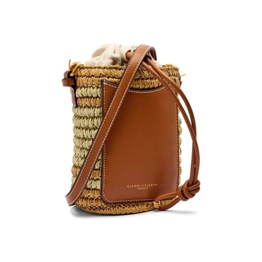 GIANNI CHIARINI Worek Mae | z dodatkiem skóry Gianni Chiarini OS wyprzedaż Gomez Fashion Store