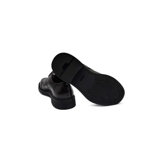 BOSS BLACK Skórzane derby Ronnin 43 okazja Gomez Fashion Store