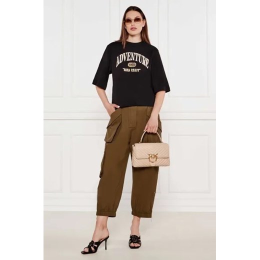 Pinko Skórzana torebka na ramię LOVE LADY PUFF CLASSIC Pinko OS okazyjna cena Gomez Fashion Store