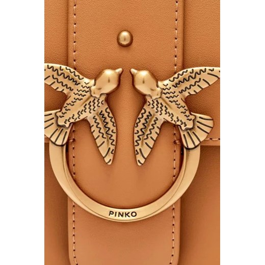 Pinko Skórzana torebka na ramię LOVE ONE CLASSIC Pinko OS Gomez Fashion Store
