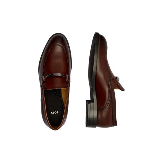 BOSS BLACK Skórzane loafersy Tayil 41 Gomez Fashion Store