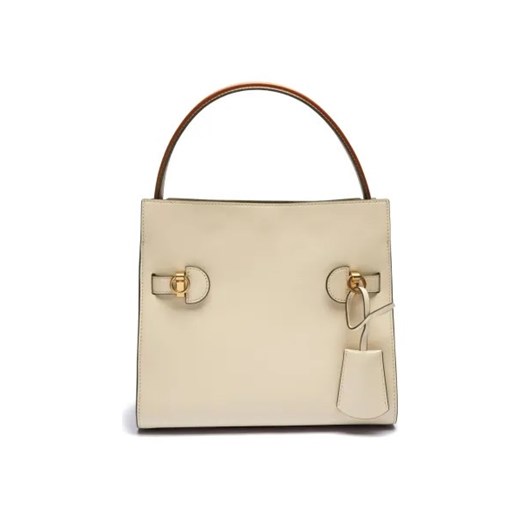 TORY BURCH Skórzany kuferek Lee Radziwill Tory Burch One Size okazyjna cena Gomez Fashion Store