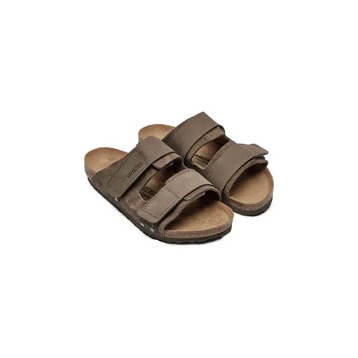 Klapki męskie BIRKENSTOCK skórzane
