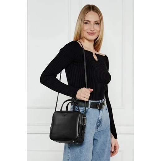 Weekend MaxMara Skórzany kuferek TEAK Weekend Maxmara One Size okazyjna cena Gomez Fashion Store