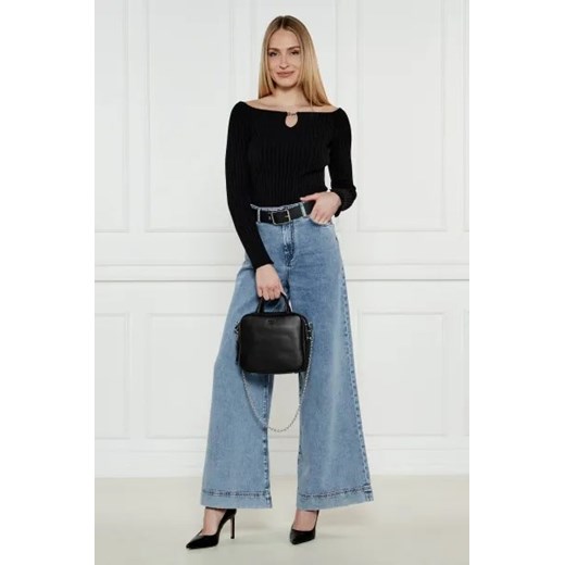 Weekend MaxMara Skórzany kuferek TEAK Weekend Maxmara One Size okazyjna cena Gomez Fashion Store
