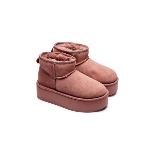 EMU Australia Skórzane śniegowce Stinger | z dodatkiem wełny Emu Australia 40 promocyjna cena Gomez Fashion Store