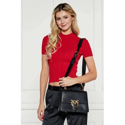 Pinko Skórzany kuferek LOVE ONE Pinko OS Gomez Fashion Store