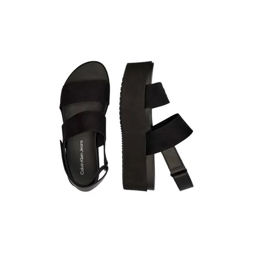 Calvin Klein Jeans Sandały | z dodatkiem skóry 40 okazyjna cena Gomez Fashion Store