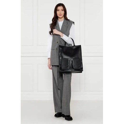 Shopper bag Max Mara ze skóry ekologicznej 