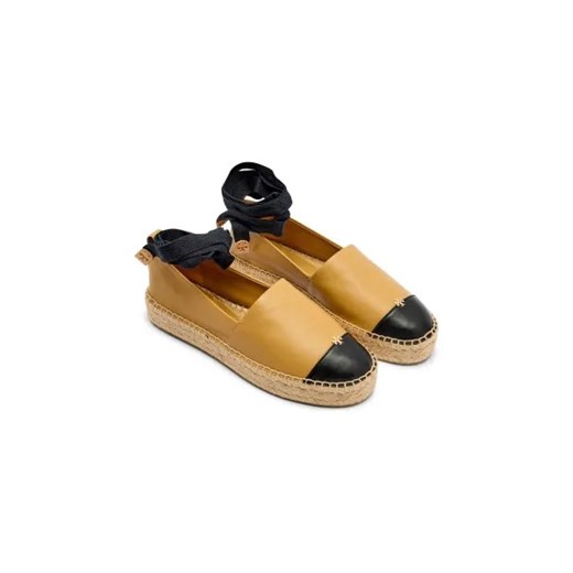 TORY BURCH Skórzane espadryle CAP-TOE Tory Burch 37 promocyjna cena Gomez Fashion Store