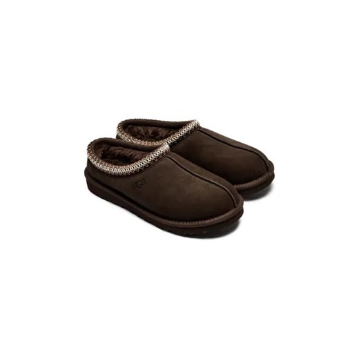 UGG Skórzane mule M TASMAN | z dodatkiem wełny 45 Gomez Fashion Store wyprzedaż