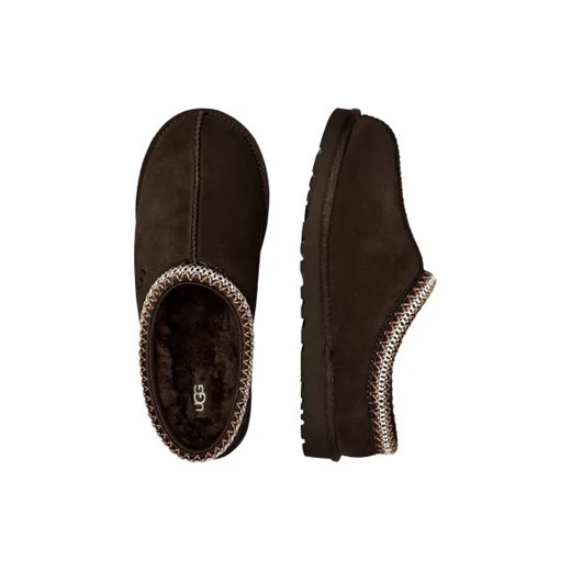 UGG Skórzane mule M TASMAN | z dodatkiem wełny 45 Gomez Fashion Store okazja
