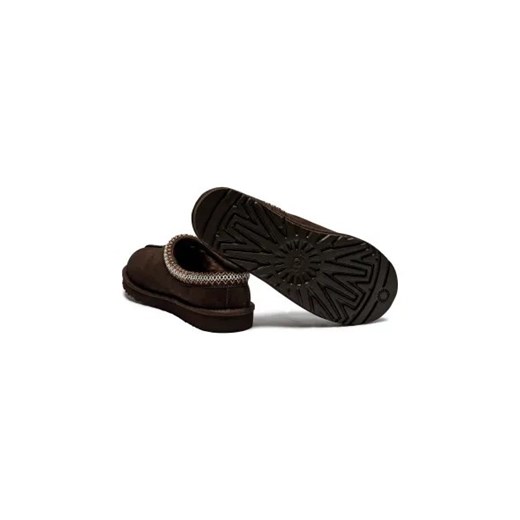 UGG Skórzane mule M TASMAN | z dodatkiem wełny 45 Gomez Fashion Store okazja