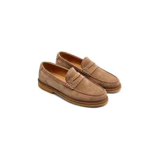 BOSS BLACK Skórzane loafersy Kope_Mocc_sd 44 okazja Gomez Fashion Store