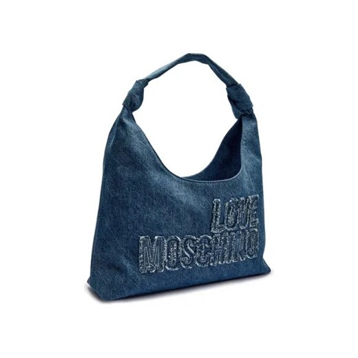 Love Moschino Jeansowa shopperka Love Moschino One Size okazja Gomez Fashion Store
