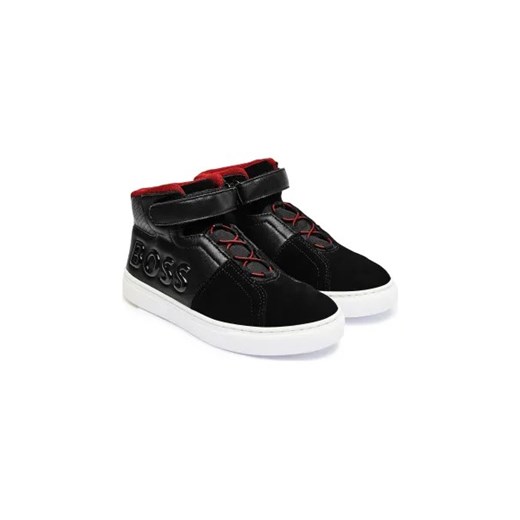 BOSS Kidswear Skórzane sneakersy Boss Kidswear 37 promocja Gomez Fashion Store