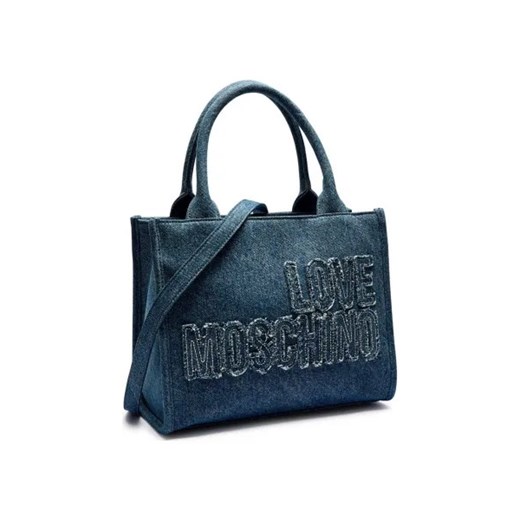 Love Moschino Jeansowy kuferek Love Moschino One Size wyprzedaż Gomez Fashion Store
