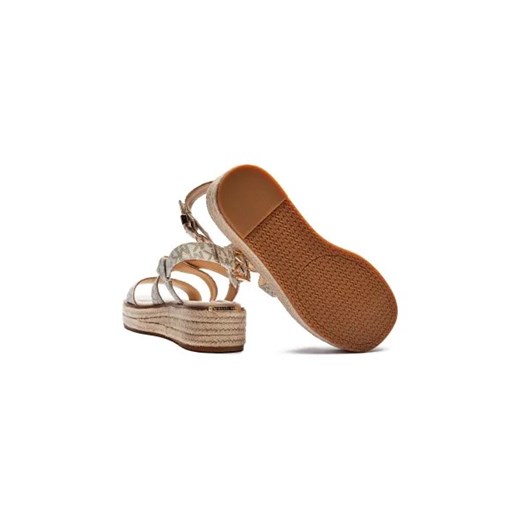 Michael Kors Sandały LYNN | z dodatkiem skóry Michael Kors 38 Gomez Fashion Store wyprzedaż