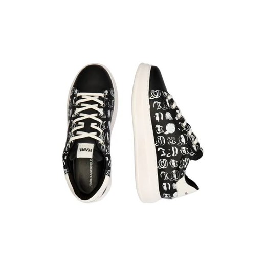 Karl Lagerfeld Skórzane sneakersy Twin NFT Graffiti Karl Lagerfeld 44 okazja Gomez Fashion Store