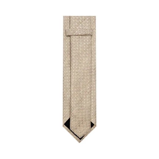 BOSS BLACK Jedwabny krawat 251 | z dodatkiem lnu OS Gomez Fashion Store okazyjna cena