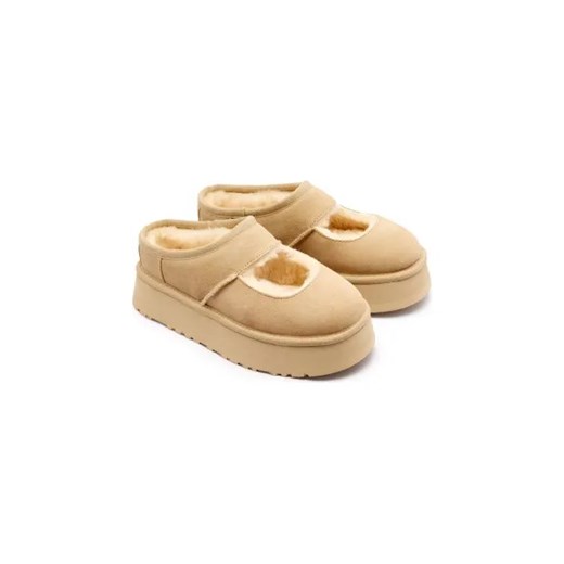 UGG Skórzane mule W Bea Mary Jane | z dodatkiem wełny 38 wyprzedaż Gomez Fashion Store