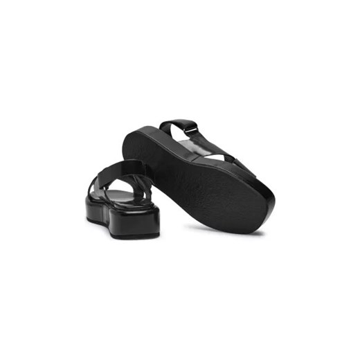 TORY BURCH Skórzane sandały T LOCK Tory Burch 37 promocyjna cena Gomez Fashion Store