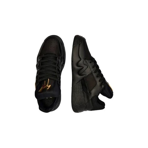 Giuseppe Zanotti Skórzane sneakersy BUCATUR Giuseppe Zanotti 43 wyprzedaż Gomez Fashion Store