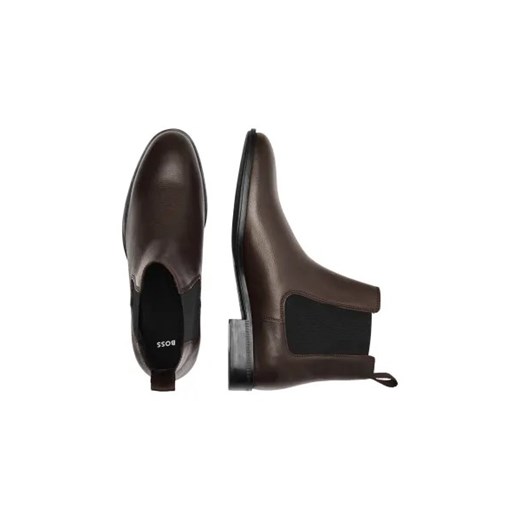 BOSS BLACK Skórzane sztyblety Colby_Cheb_gr 41 Gomez Fashion Store wyprzedaż