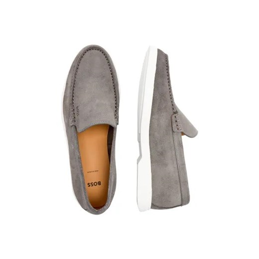 BOSS BLACK Skórzane loafersy Sienne 41 wyprzedaż Gomez Fashion Store