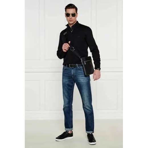 BOSS BLACK Skórzana reporterka New Crosstown_Envel. One Size Gomez Fashion Store wyprzedaż