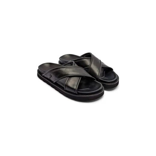 Marc Cain Skórzane klapki Marc Cain 40 okazyjna cena Gomez Fashion Store