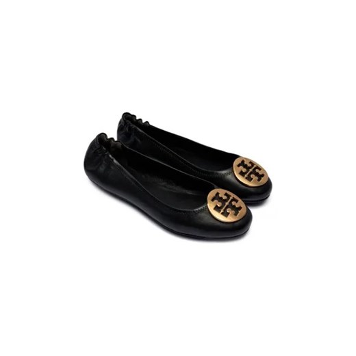 TORY BURCH Skórzane baleriny MINNIE TRAVEL Tory Burch 38,5 Gomez Fashion Store
