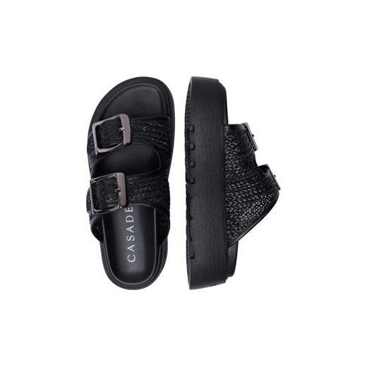 Casadei Klapki BIRKY | z dodatkiem skóry Casadei 37 okazja Gomez Fashion Store