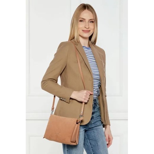 Listonoszka Coccinelle zamszowa 