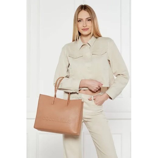 Coccinelle Skórzana shopperka COCCINELLE MYRTHA Coccinelle One Size okazja Gomez Fashion Store