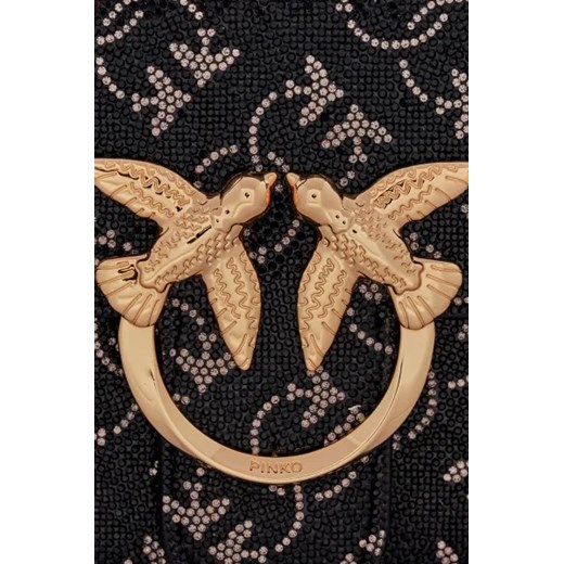Pinko Skórzana torebka wieczorowa LOVE ONE MINI LIGHT CL Pinko One Size okazja Gomez Fashion Store