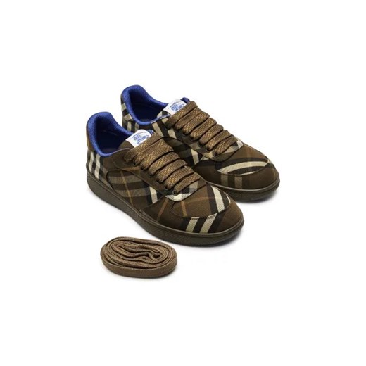 Burberry Sneakersy | z dodatkiem skóry Burberry 45 wyprzedaż Gomez Fashion Store