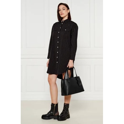 DKNY Skórzana shopperka YORKVILLE One Size Gomez Fashion Store wyprzedaż