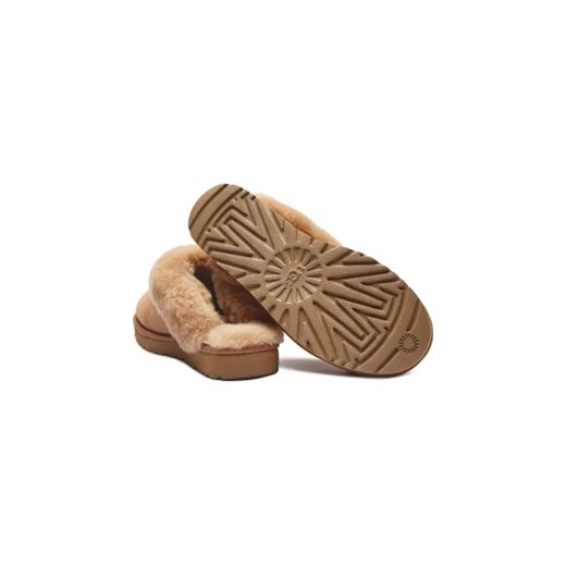 UGG Skórzane obuwie domowe CLASSIC SLIPPER II | z dodatkiem wełny 36 Gomez Fashion Store