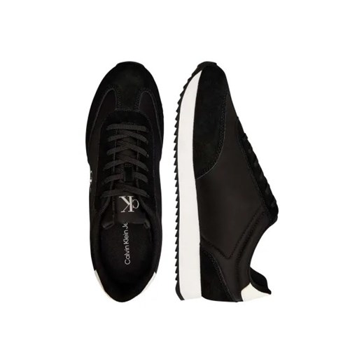 Calvin Klein Jeans Sneakersy RETRO RUNNER | z dodatkiem skóry 44 Gomez Fashion Store