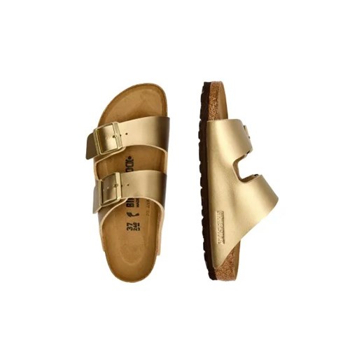Birkenstock Klapki Arizona BF | z dodatkiem skóry 36 Gomez Fashion Store okazja