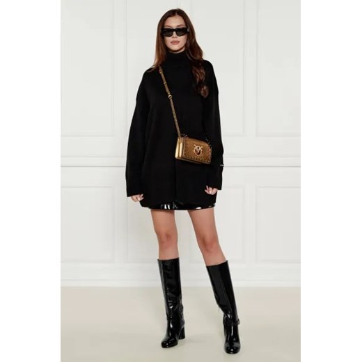 Pinko Skórzane kozaki na słupku CINDY 14 Pinko 39 wyprzedaż Gomez Fashion Store
