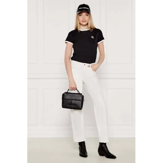 Karl Lagerfeld Skórzany kuferek k/hardware Karl Lagerfeld One Size Gomez Fashion Store